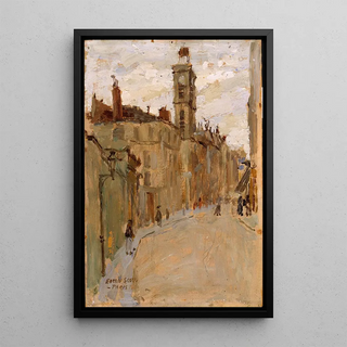 Frank Edwin Scott - Street in the Latin Quarter.webp