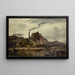 De afbraak van de oude Tournelle-brug - Frank Myers Boggs — ingelijst kunstwerk aan de muur