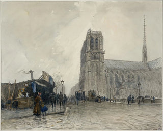 Frank Myers Boggs - NotreDame vue du Pont au Double.webp