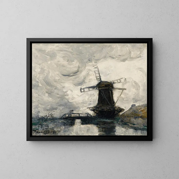 The Mill - Frank Myers Boggs — framed artwork on a wall