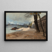 Een kade bij de Pont des Saints-Pères - Frank Myers Boggs — ingelijst kunstwerk aan de muur