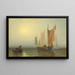 Studie maritiem - Franklin D Briscoe — ingelijst kunstwerk aan de muur