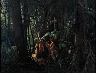 FranoisAuguste Biard - Amazonian Indians Worshiping the Sun God.webp