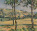 Landschap met drie bomen - François-Charles Schenckbecher — weergave van het kunstwerk