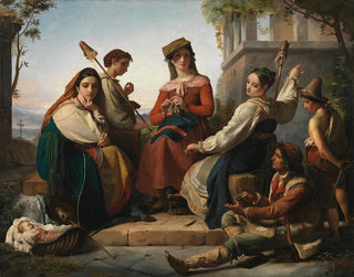 FranoisJoseph Navez - Die Spinnerinnen von Fondi.webp