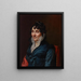 Portrait of a woman traditionally identified as Henriette Lousbergs - François-Joseph Navez — framed artwork on a wall