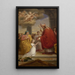 Toewijding van heilige Geneviève door Sint Germain, bisschop van Auxerre - François-Louis Dejuinne — ingelijst kunstwerk aan de muur