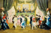 Het gemaskerde bal - François-Louis Picard — weergave van het kunstwerk