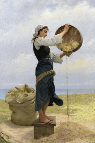 Franois Alfred Delobbe - Woman Sifting.webp