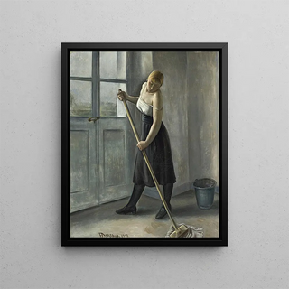 Franois Barraud - Girl At Work.webp
