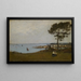 Klein haven in Bretagne - François Bocion — ingelijst kunstwerk aan de muur