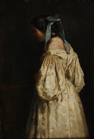 Franois Bonvin - Femme en blanc.webp