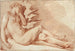 Lange vrouwelijke naakt - François Boucher — weergave van het kunstwerk