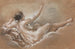 Danaé ontvangende de regen van goud - François Boucher — weergave van het kunstwerk