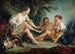 Diane die terugkeert van de jacht - François Boucher — weergave van het kunstwerk