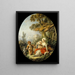 L'Heureuse Mère - François Boucher — ingelijst kunstwerk aan de muur