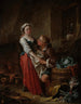 La Belle Cuisinière - François Boucher — weergave van het kunstwerk