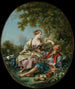 Les Sabots - François Boucher — weergave van het kunstwerk