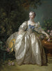 Madame Bergeret - François Boucher — weergave van het kunstwerk