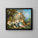 Mercure die de jonge Bacchus vertrouwt aan de nimfen - François Boucher — ingelijst kunstwerk aan de muur