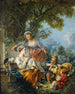 Pastorale scène - François Boucher — weergave van het kunstwerk