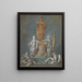 Studie voor een monument voor een vorstelijke figuur - François Boucher — ingelijst kunstwerk aan de muur