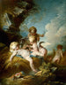 De maïscers van cherubijnen - François Boucher — weergave van het kunstwerk