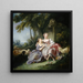 De liefdesbrief - François Boucher — ingelijst kunstwerk aan de muur