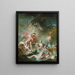 De zonsondergang - François Boucher — ingelijst kunstwerk aan de muur
