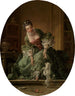 De gehoorzame puppy - François Boucher — weergave van het kunstwerk