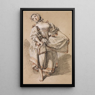 Franois Boucher - Young Country Girl Dancing.webp