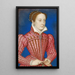Marie reine d'Écosse - François Clouet — ingelijst kunstwerk aan de muur