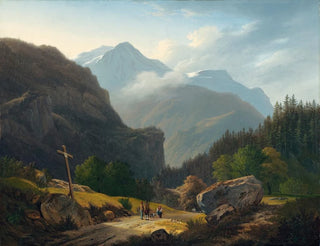 Franois Diday - Figures With Montains.webp