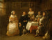 Familiebijeenkomst - François Duchatel — weergave van het kunstwerk