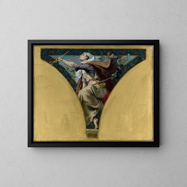 La Lorraine - François Émile Ehrmann — ingelijst kunstwerk aan de muur