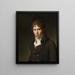 Portrait of Stanisław Mniszek - François Gérard — framed artwork on a wall