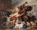 Studie voor de vernietiging van Jeruzalem door de Romeinen - François Joseph Heim — weergave van het kunstwerk
