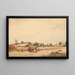 Oogst - François Louis Thomas Francia — ingelijst kunstwerk aan de muur