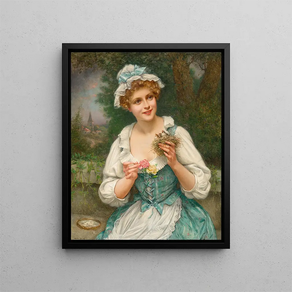 L'heure du repas - François Martin-Kavel — framed artwork on a wall
