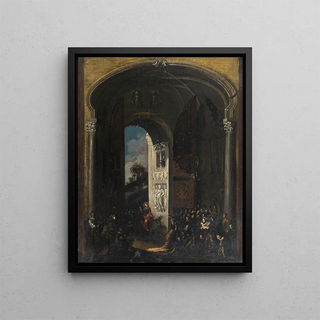 Franois de Nom - Christs entry into Jerusalem.webp