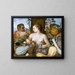 Pomone - Frans Floris — ingelijst kunstwerk aan de muur