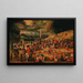 De kruisiging op de Calvarieberg - Frans Francken de Oude — ingelijst kunstwerk aan de muur