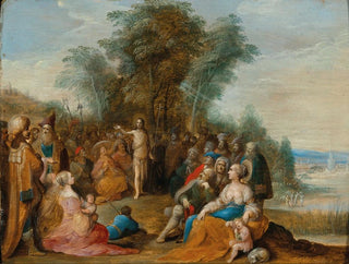Frans Francken the Younger - Saint John the Baptist preaching in the wilderness.webp
