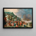De doortocht door de Rode Zee - Frans Francken de Jonge — ingelijst kunstwerk aan de muur