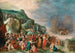 De doortocht door de Rode Zee - Frans Francken de Jonge — weergave van het kunstwerk