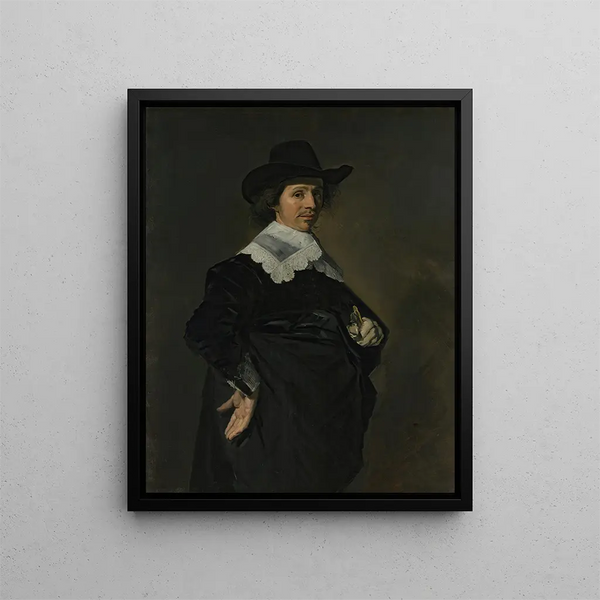 Paulus Verschuur 1606-1667 - Frans Hals — ingelijst kunstwerk aan de muur