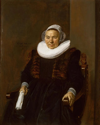 Frans Hals - Portrait of an Elderly Woman traditionally called Mevrouw Bodolphe.webp
