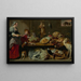 Keuken stilleven met een dienster en een jonge jongen - Frans Snyders — ingelijst kunstwerk aan de muur