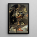 Natuurmoord met fruitschaal in een nis - Frans Snyders — ingelijst kunstwerk aan de muur