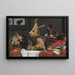 Natuurschilderij met een dode hert - Frans Snyders — ingelijst kunstwerk aan de muur